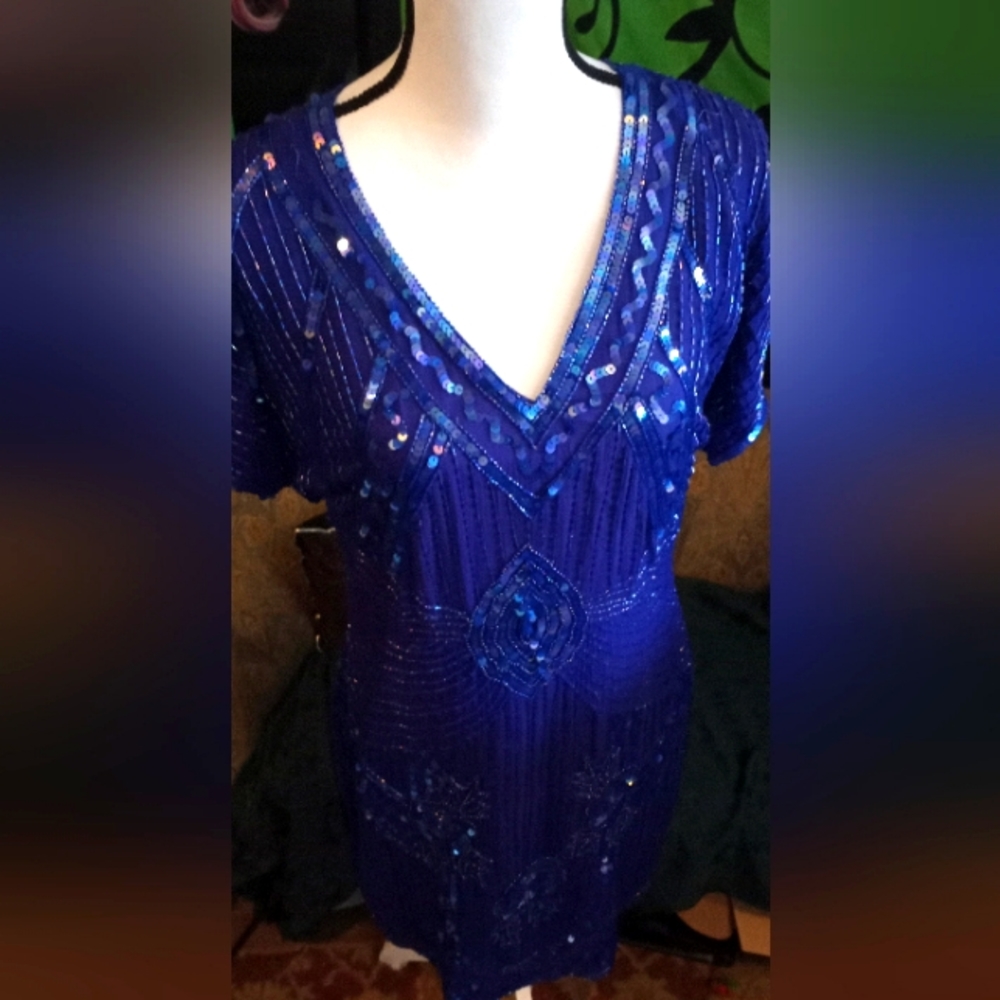Vintage flapper Halloween Dress